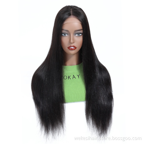 Wholesale Factory Price 100% Human Hair Lace Wigs Brazilian 13x6 Virgin Cuticle Aligned Hair Lace Front Wig